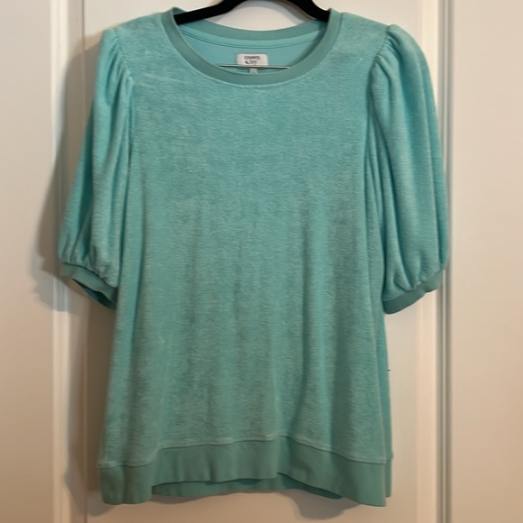 Crown and Ivy Ladies Terry Cloth Short Set Size Medium - Picture 4 of 9